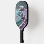 Fluss mit Energie - Pickleball Harmonie Schläger (Links)