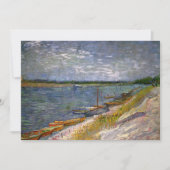 Fluss mit Ruderbooten von Vincent van Gogh (Vorderseite)
