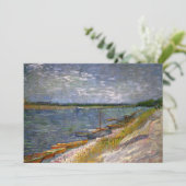Fluss mit Ruderbooten von Vincent van Gogh (Stehend Vorderseite)