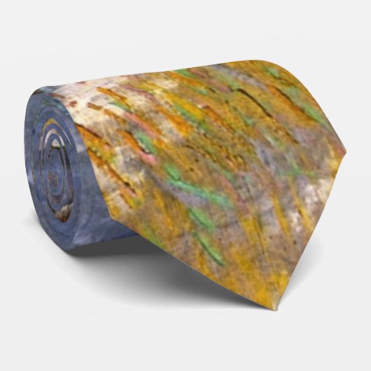 Fluss mit Ruderbooten von Vincent van Gogh Krawatte (Gerollt)