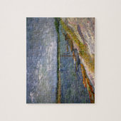 Fluss mit Ruderbooten von Vincent van Gogh Puzzle (Vertikal)