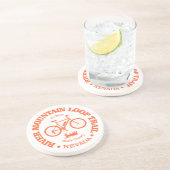 Fluss Mountain Loop Trail (Radfahren) Getränkeuntersetzer (Seite)