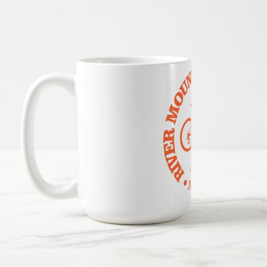 Fluss Mountain Loop Trail (Radfahren) Kaffeetasse (Links)