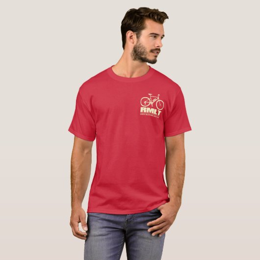 Fluss Mountain Loop Trail (Radfahren) T-Shirt (Vorne ganz)
