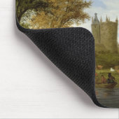 Fluss-Mündung mit einem Schloss Mousepad (Ecke)