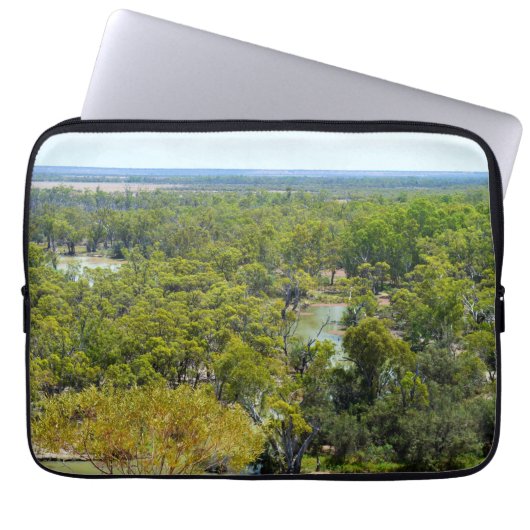 Fluss Murray Australia High Views, Laptop Sleeve (Vorderseite)
