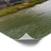 Fluss Murray Australia The Bend, Poster (Ecke)