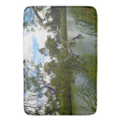 Fluss Murray Australia, Tree Branches, Bathmat Badematte (Vorderseite Vertikal)