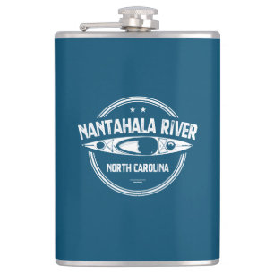 Fluss Nantahala, North Carolina Flachmann
