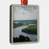 Fluss Nemunas in Vilkija, LITAUEN — Ornament Aus Metall (Rechts)