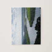 Fluss Nemunas in Vilkija, LITAUEN — Puzzle (Vertikal)