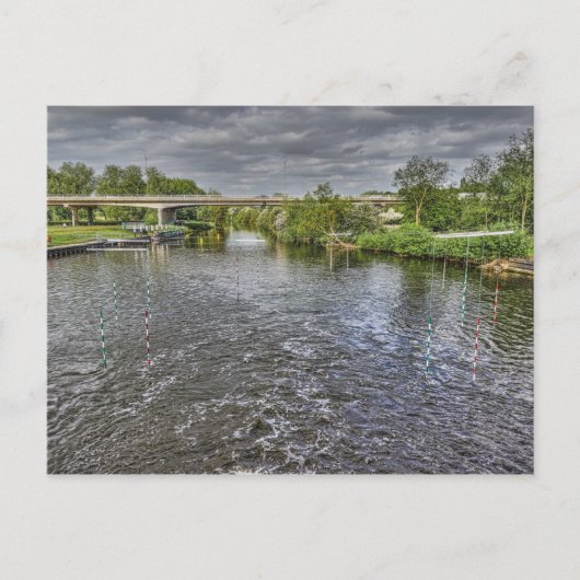 Fluss Nene Orton Mere Postkarte (Vorderseite)