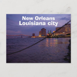 Fluss New Orleans Louisiana Mississippi Postkarte