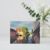 Fluss Nürnberg Postkarte (Stehend Vorderseite)