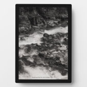 Fluss Ohanapecoshs, WA Fotoplatte (Vorderseite)