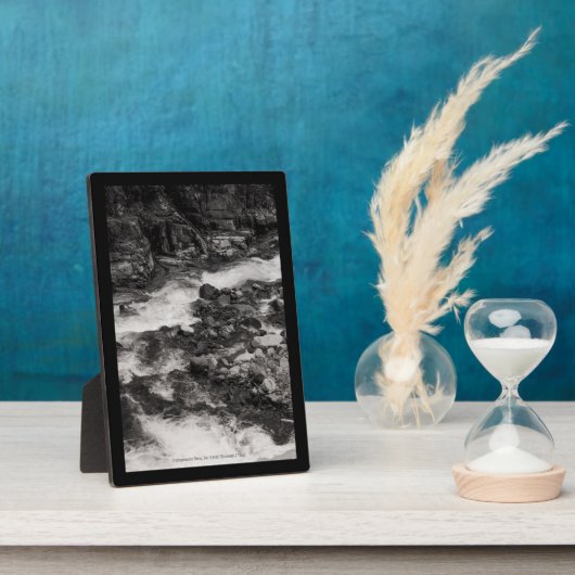 Fluss Ohanapecoshs, WA Fotoplatte (Seite)