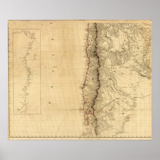 Fluss Orinoco, Venezuela, Kolumbien Poster (Vorne)