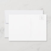 Fluss Otter Painting Karte (Rückseite)