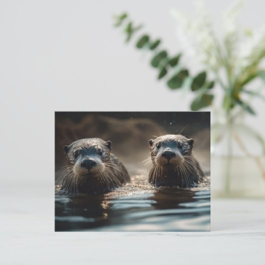Fluss Otters (Stehend Vorderseite)