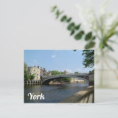 Fluss Ouse, York Postkarte (Stehend Vorderseite)
