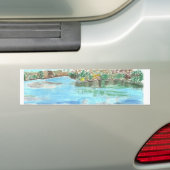 Fluss-Park Autoaufkleber (Auf Auto)