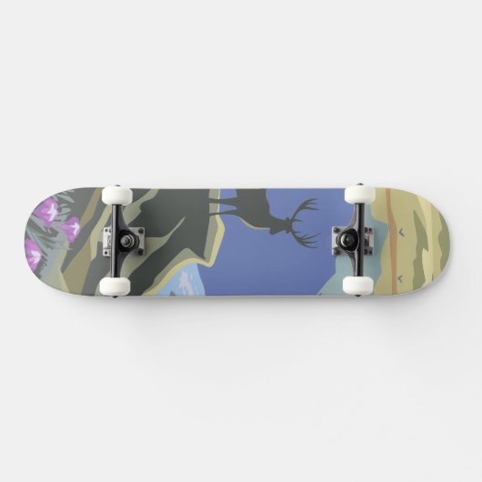 Fluss Peak Serenity Skateboard (Horizontal)