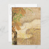 Fluss Postkarte (Vorne/Hinten)