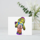 Fluss Postkarte (Stehend Vorderseite)