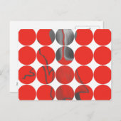 Fluss Postkarte (Vorne/Hinten)