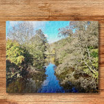 Fluss Puzzle<br><div class="desc">Diese ruhige Szene ist der Fluss Wansbeck in Northumberland,  England. Das Foto wurde an einem schönen Frühlingsmorgen aufgenommen. Ich hoffe,  dass dir dieses friedliche Puzzle gefällt.</div>
