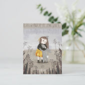 Fluss Rabbit von Alexandra Dikaia Postkarte (Stehend Vorderseite)