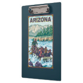 Fluss RaftingArizona Klemmbrett (Links)