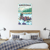 Fluss RaftingArizona Leinwanddruck (Insitu (Schlafzimmer))