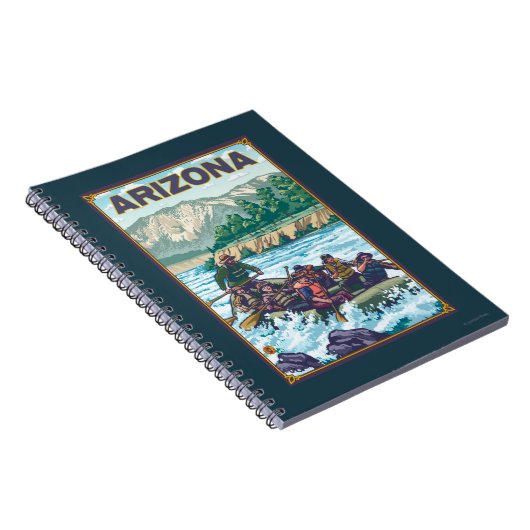 Fluss RaftingArizona Notizblock (Rechte Seite)