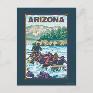 Fluss RaftingArizona Postkarte