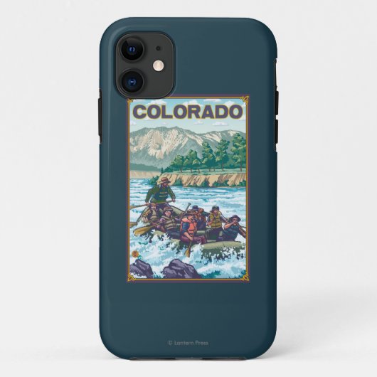 Fluss RaftingColorado Case-Mate iPhone Hülle (Rückseite)