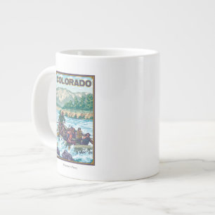 Fluss RaftingColorado Jumbo-Tasse