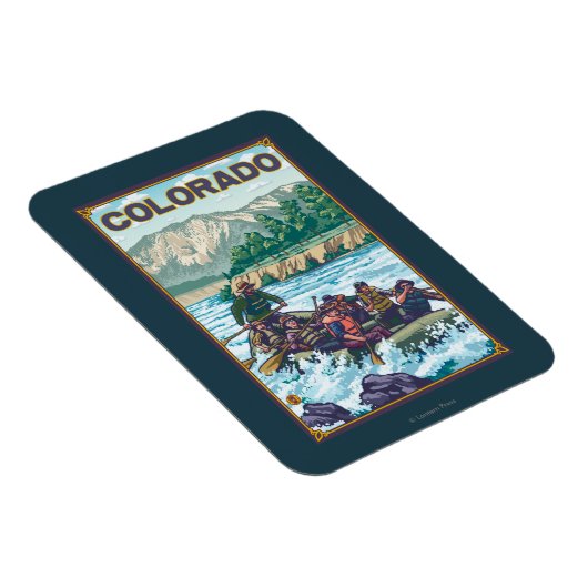 Fluss RaftingColorado Magnet (Rechte Seite)