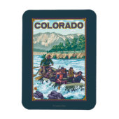 Fluss RaftingColorado Magnet (Vertikal)