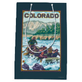 Fluss RaftingColorado Mittlere Geschenktüte (Rückseite)