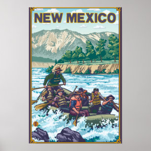 Fluss RaftingNew Mexico Poster