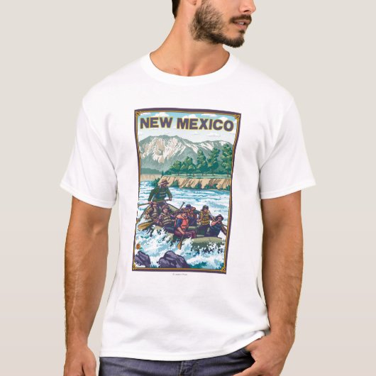 Fluss RaftingNew Mexiko T-Shirt (Vorderseite)