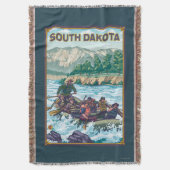 Fluss RaftingSouth Dakota Decke (Vorderseite Vertikal)