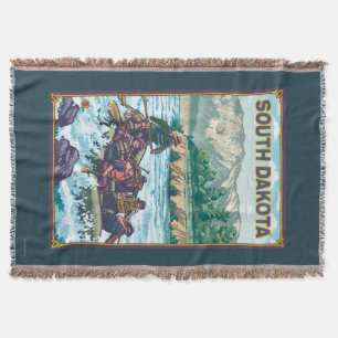 Fluss RaftingSouth Dakota Decke