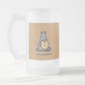 FLUSS-RATTE MATTGLAS BIERGLAS (Links)