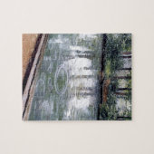 Fluss-Regen-Wasser-Bootsmalerei Puzzle (Horizontal)