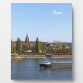 Fluss Rhein Fotoplatte (Vorderseite)