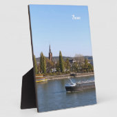 Fluss Rhein Fotoplatte (Seite)
