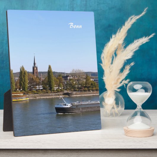 Fluss Rhein Fotoplatte (Seite)