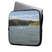 Fluss Rhein Laptopschutzhülle (Vorderseite Links)
